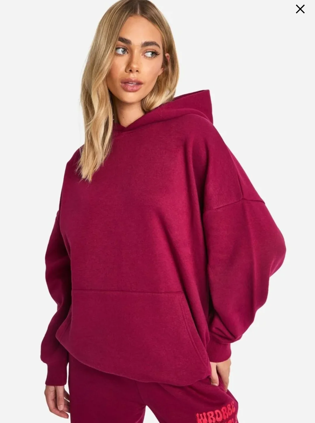 Sweat bordeaux