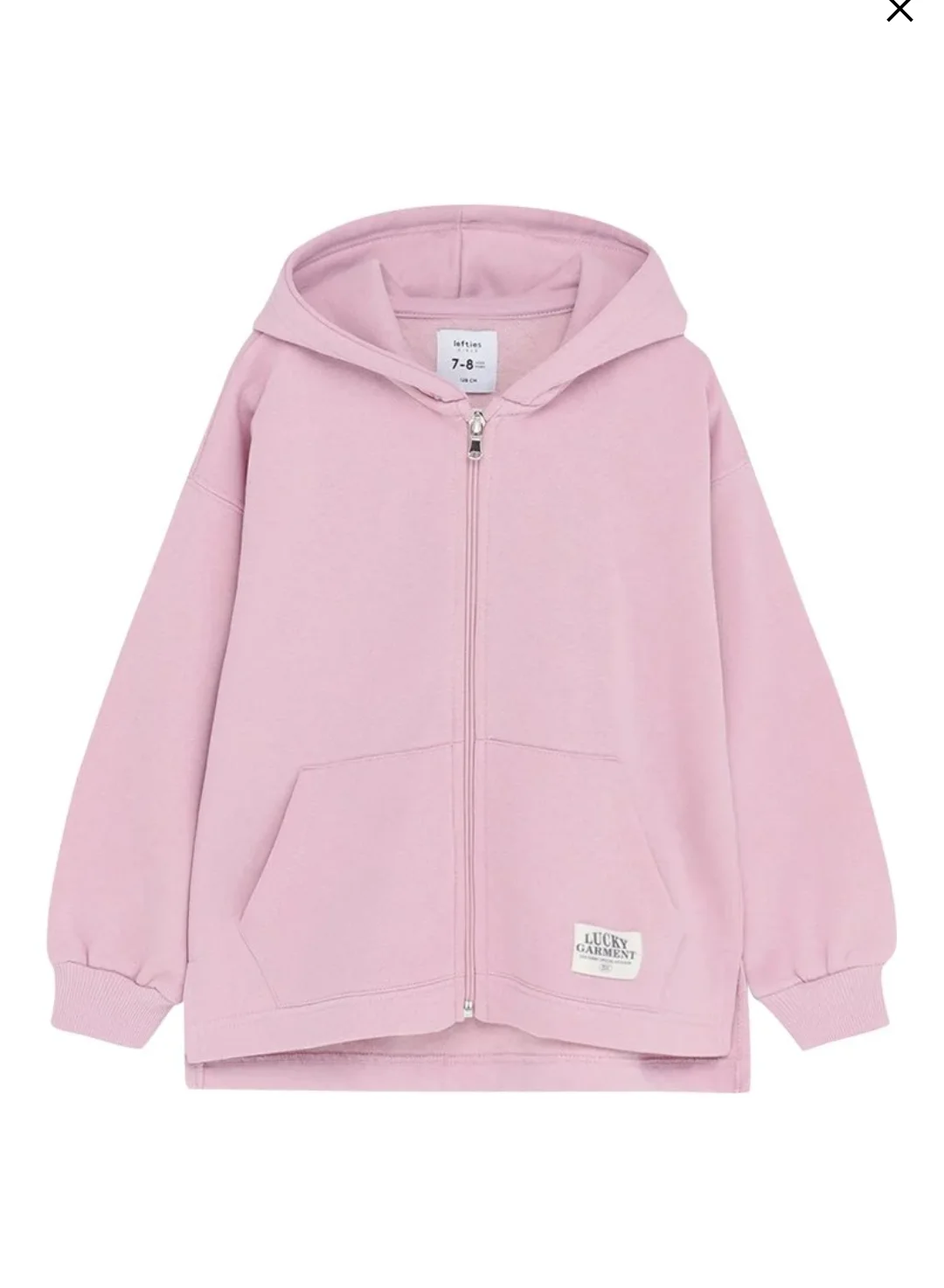Sweat à capuche Rose - Fille