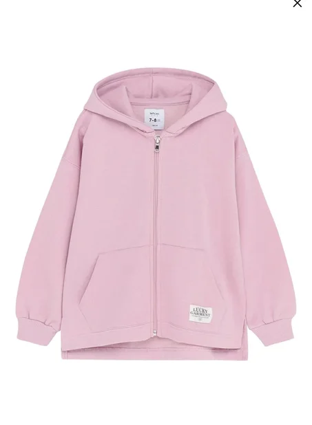 Sweat à capuche Rose - Fille