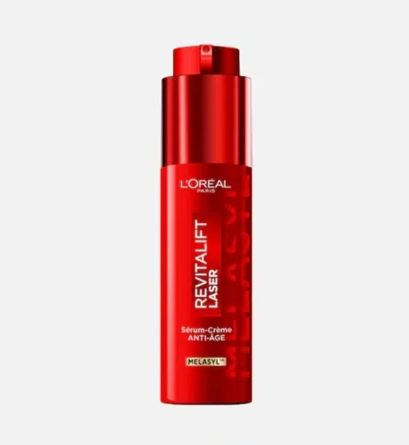 Serum-creme anti-age et anti tâches L'oreal Prais