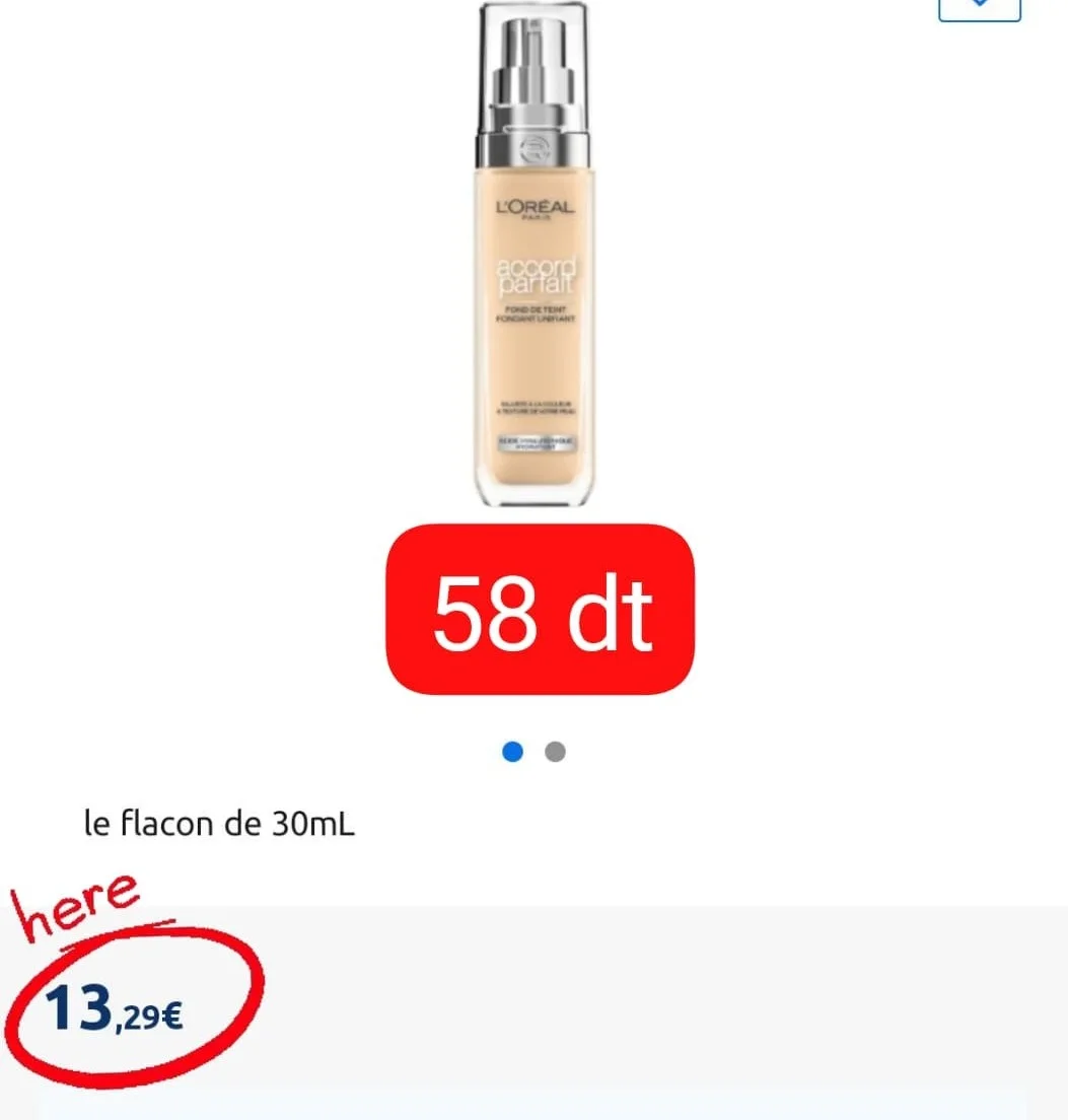 Foundation L'Oréal Paris Teinte 1.5N