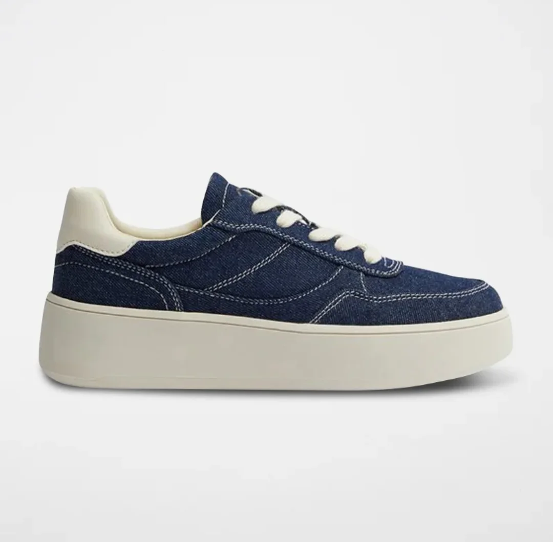 Baskets en jean