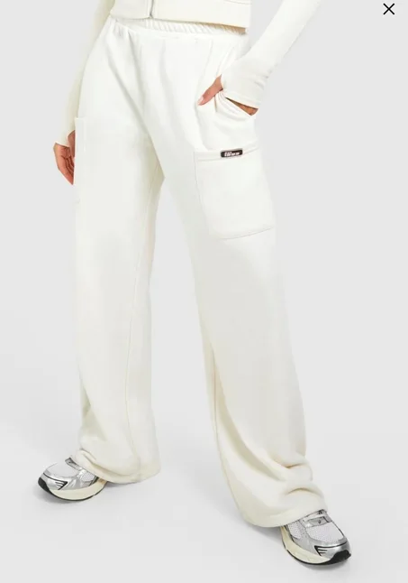 Pantalon Cargo Ecru