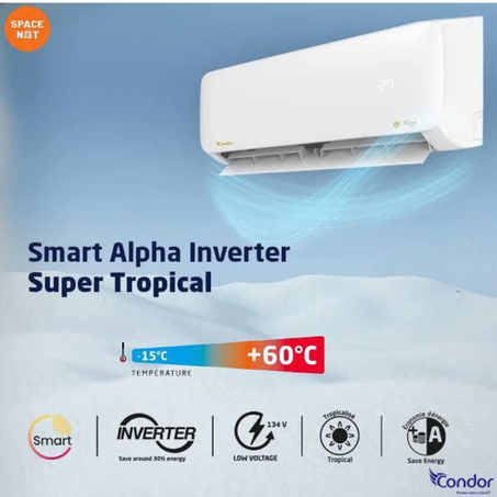 Condor INVERTER CLIMATISEUR SUPER TROPICAL 12 000 BTU - CS12-AL84ST3-