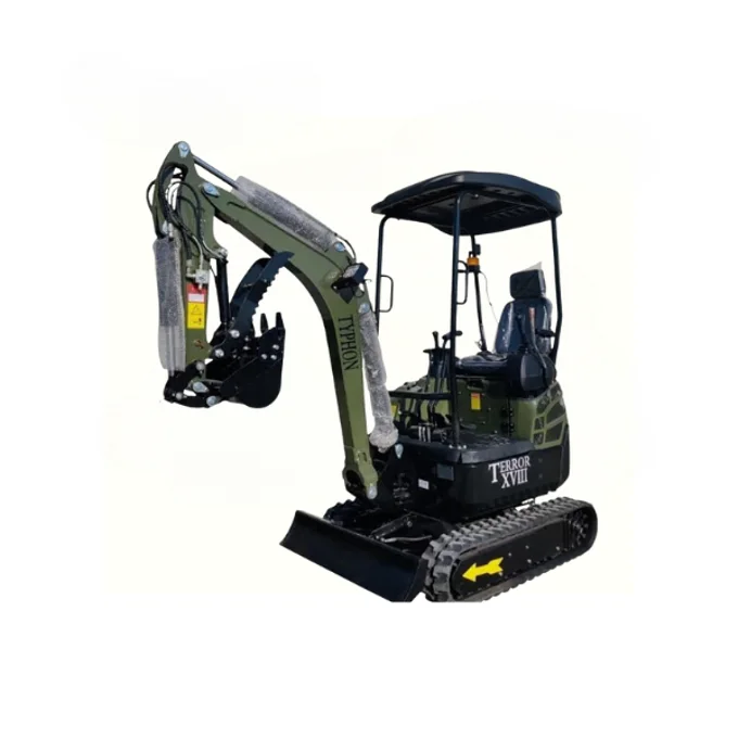 2025 4,000 lb TYPHON TERROR XVIII Mini Excavator – Kubota D902 Diesel Engine | EPA Certified