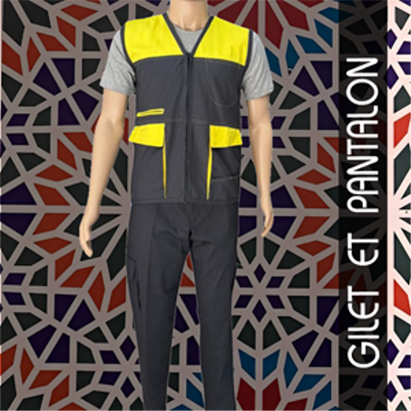 ENSEMBLE GILET ET PANTALON