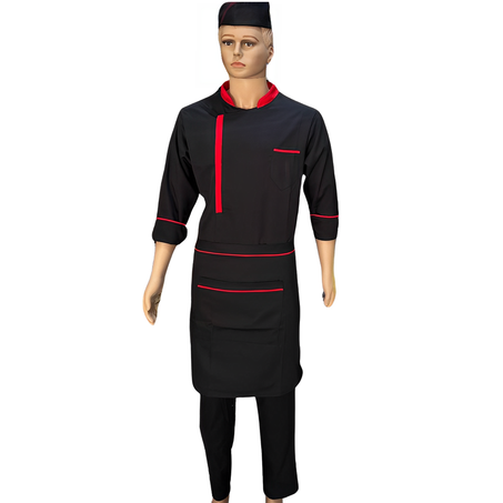 ENSEMBLE NOIR EN SERGE