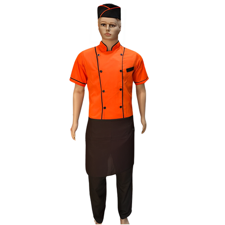 ENSEMBLE DE CUISINE ORANGE
