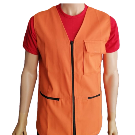 GILET 03 POCHES ORANGE