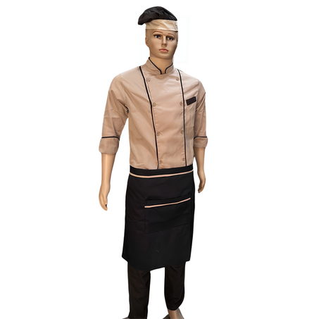 ENSEMBLE BEIGE EN SERGE