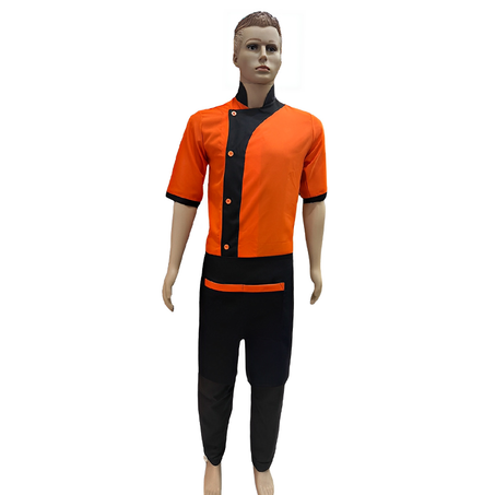 ENSEMBLE DE CUISINE ORANGE