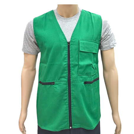 GILET BASIQUE VERT