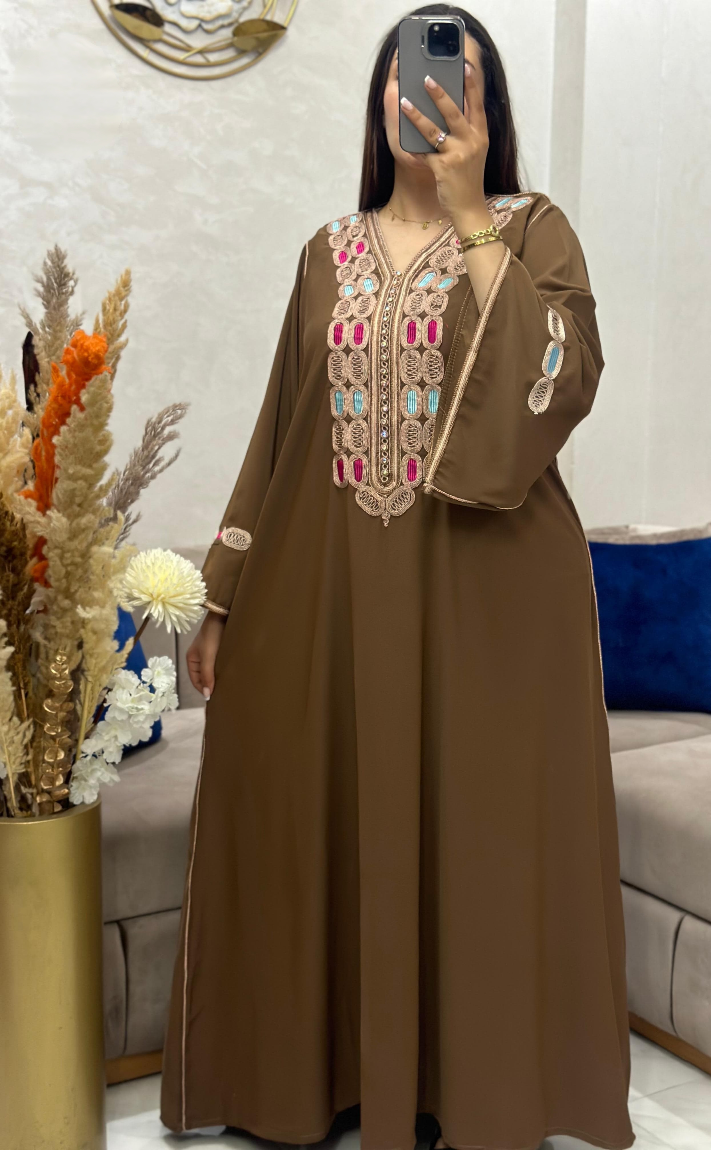 🔰قفطان  فصالة كلوش 🛎 أنيق للافراح و المناسبات✨