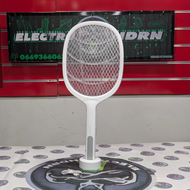 Moustiquaire électrique rechargeable - Blanc