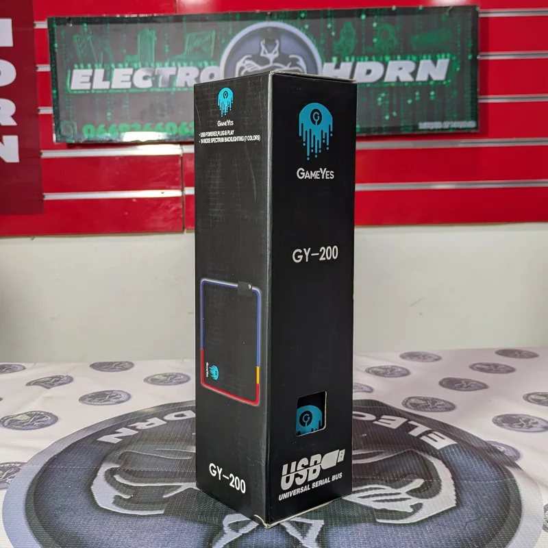 Gameyes GY200 RGB Gaming Mouse Pad - بساط الماوس الاحترافي مع إضاءة RGB