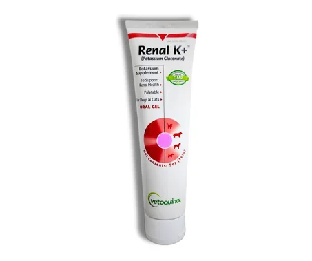 أليفك مش بس تعبان.. أليفك 'بطاريته' خلصت! رجّع له طاقته وسند ضهره مع Renal K+ Gel.