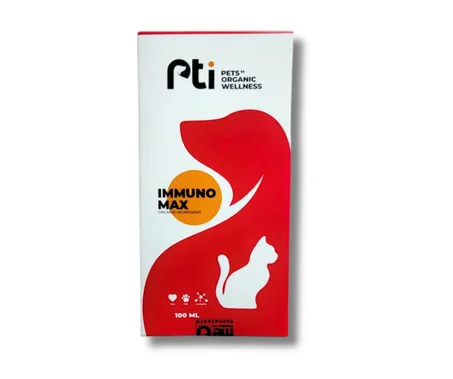 شراب Pti Immunomax™ (100 مل) - رافع مناعة ومضاد للأكسدة للقطط والكلاب