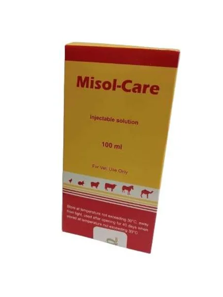 ميسول كير (Misol-Care) حقن مسكن للآلام وخافض للحرارة - 100 مل للكلاب والماشية