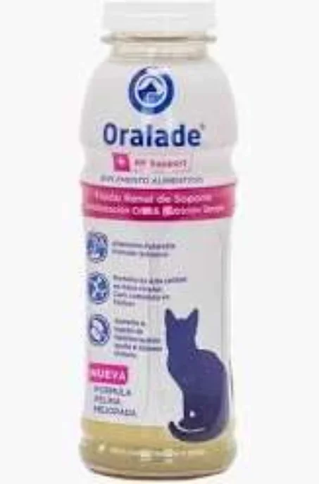 أورالاد (Oralade RF Support) لدعم كلى القطط - محلول تعويضي | 330 مل