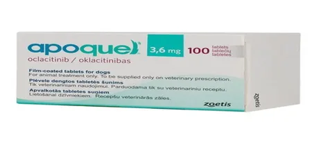 Apoquel (منقذ الجلد المتهيج)أقراص أبوكيل (Apoquel 3..6 mg ) لعلاج الحكة والحساسية الجلدية للكلاب