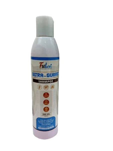 شامبو ألترا جارد (Future Ultra Guard) 250 مل للقضاء على البراغيث، القراد، والقمل | حماية ونظافة فائقة