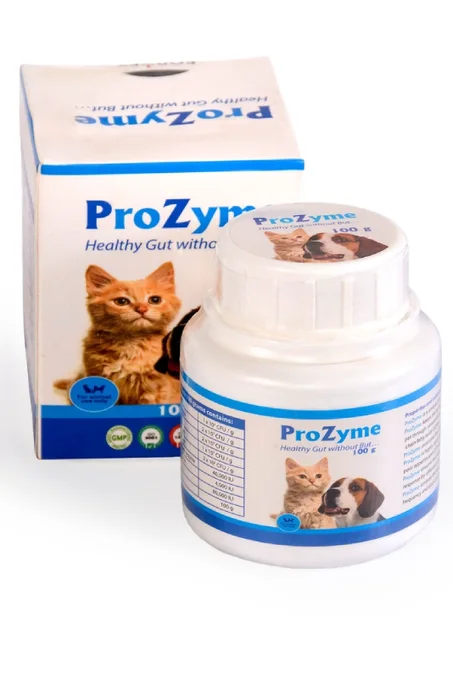 فورفيت بروزايم (Forvet Prozyme) مكمل إنزيمات هاضمة للكلاب والقطط - 100 مل | لتحسين الهضم والامتصاص