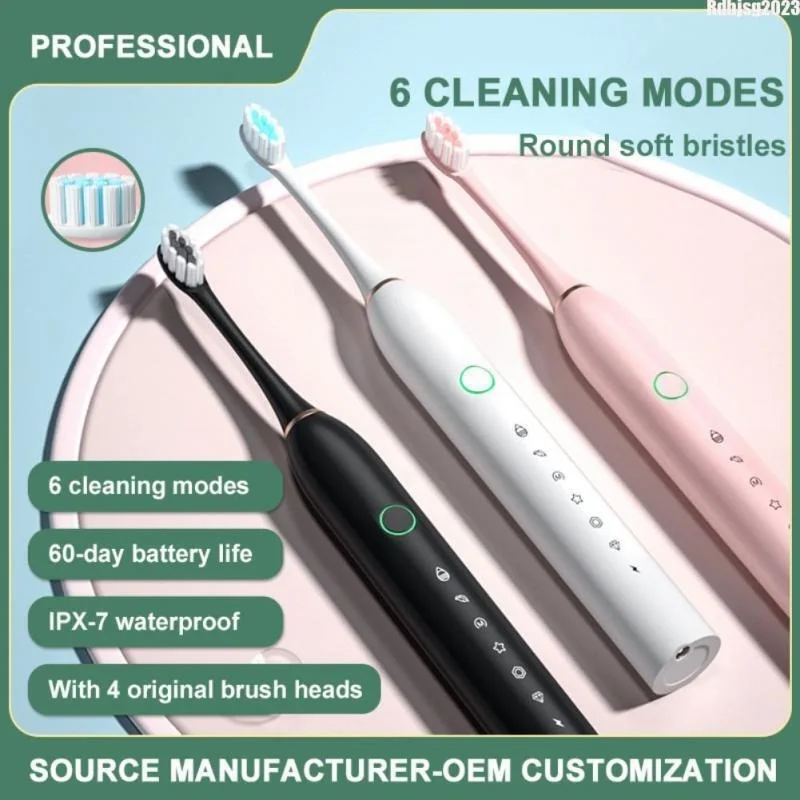 Ultrasonic Toothbrush فرشاة الأسنان الكهربائية