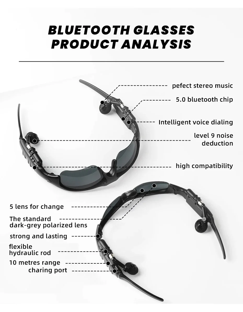 Smart Sunglasses النظارات الشمسية الذكية
