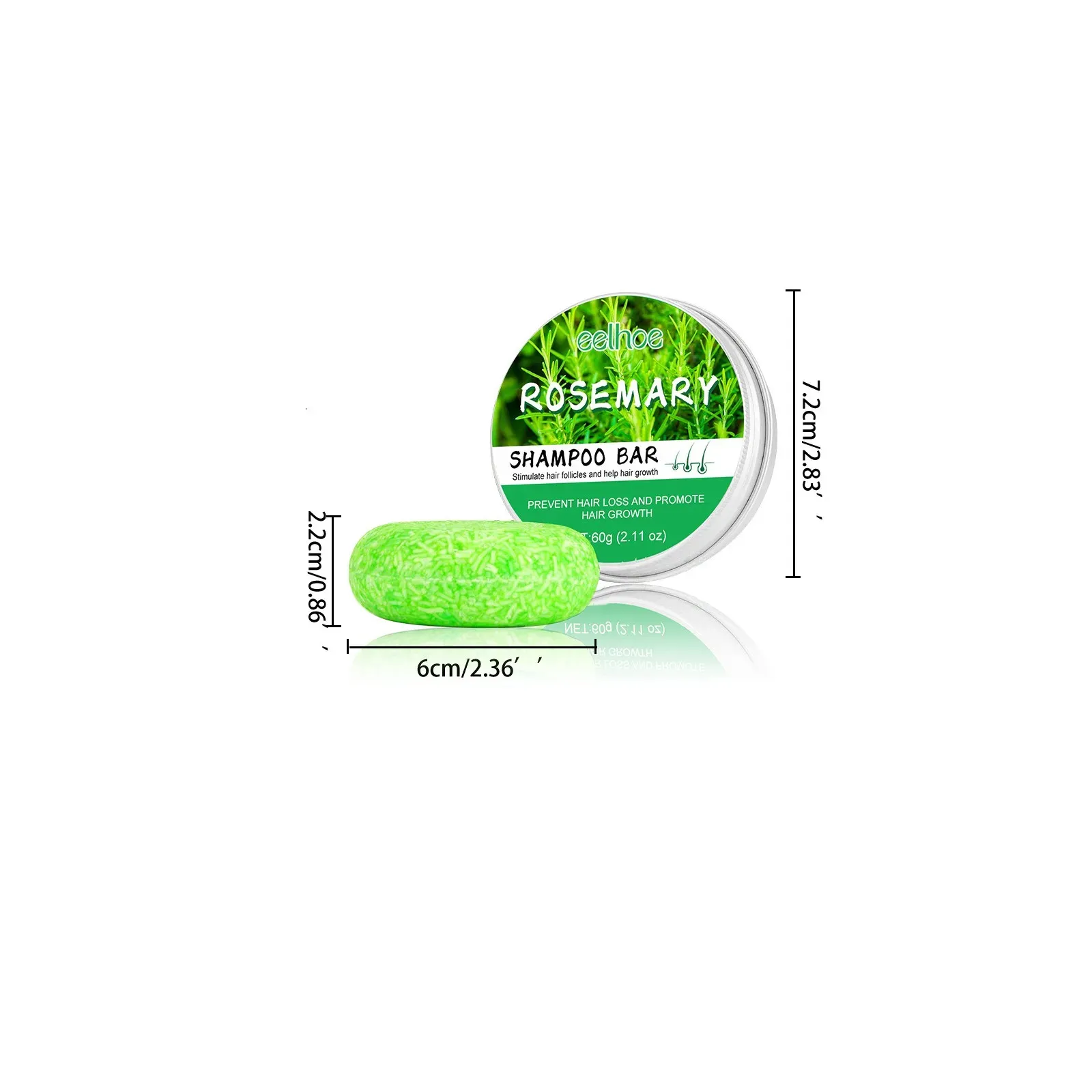 Rosemary Shampoo Bar صابونة شامبو إكليل الجبل
