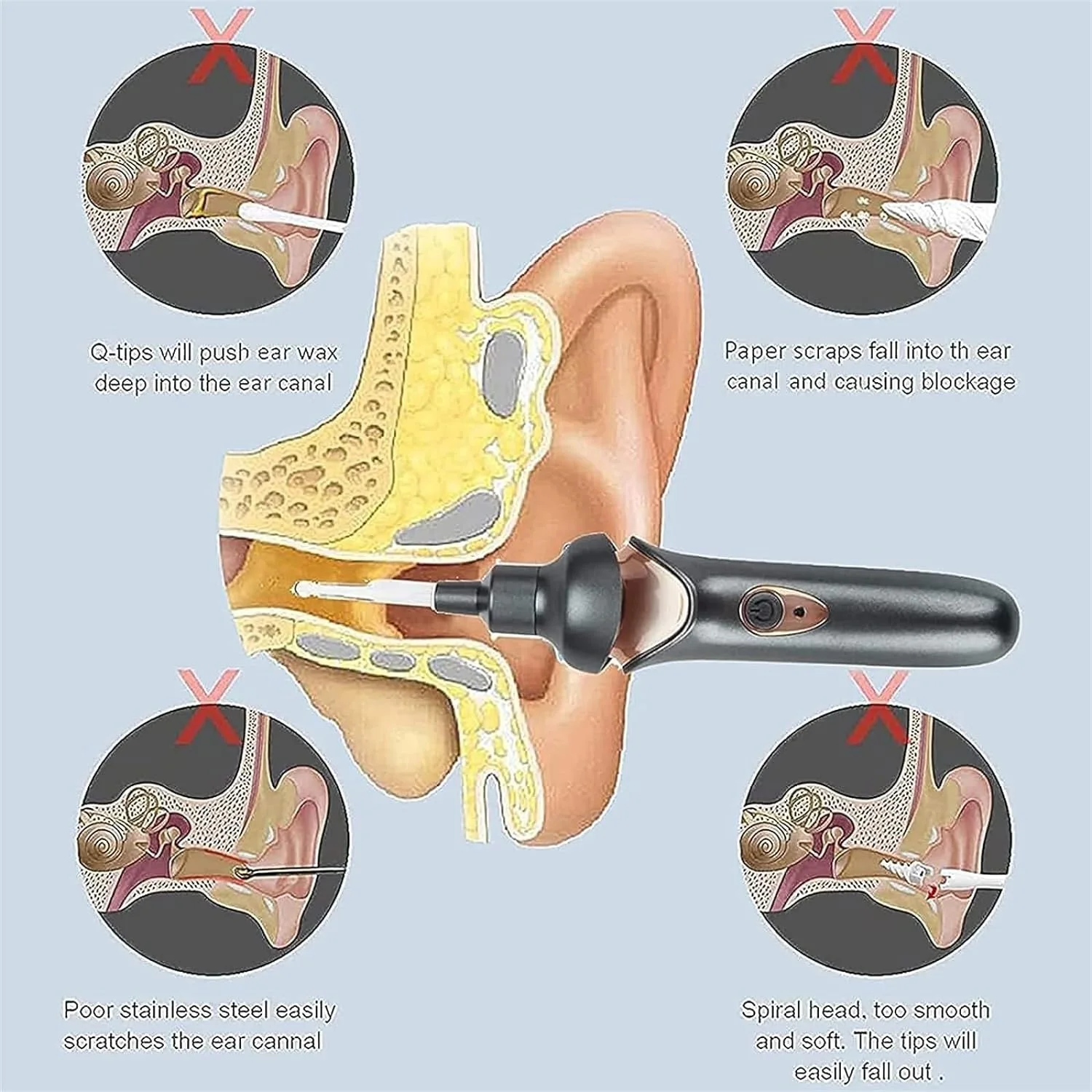 Earwax Removal Tool - KSA أداة إزالة شمع الأذن