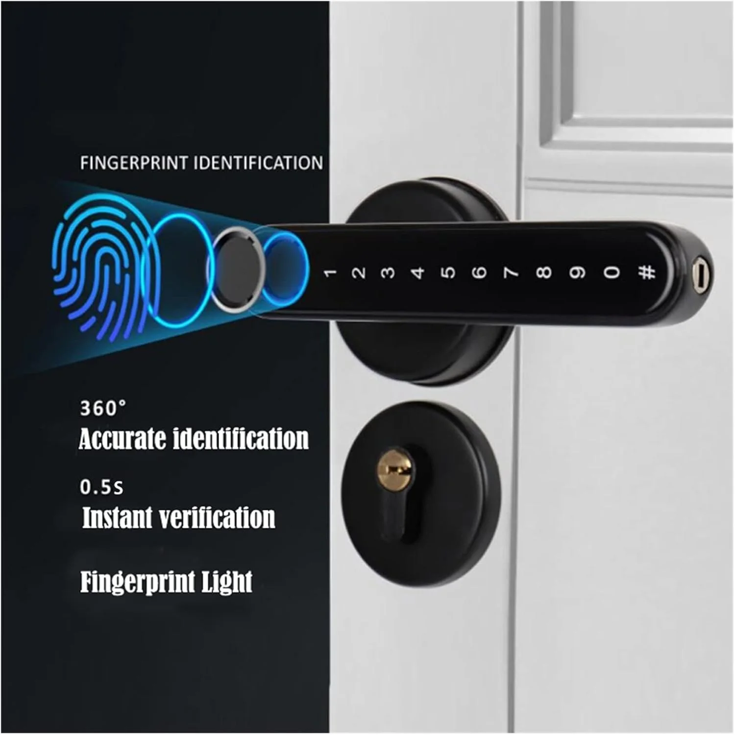 Electric Door Handle مقبض كهربائي للباب