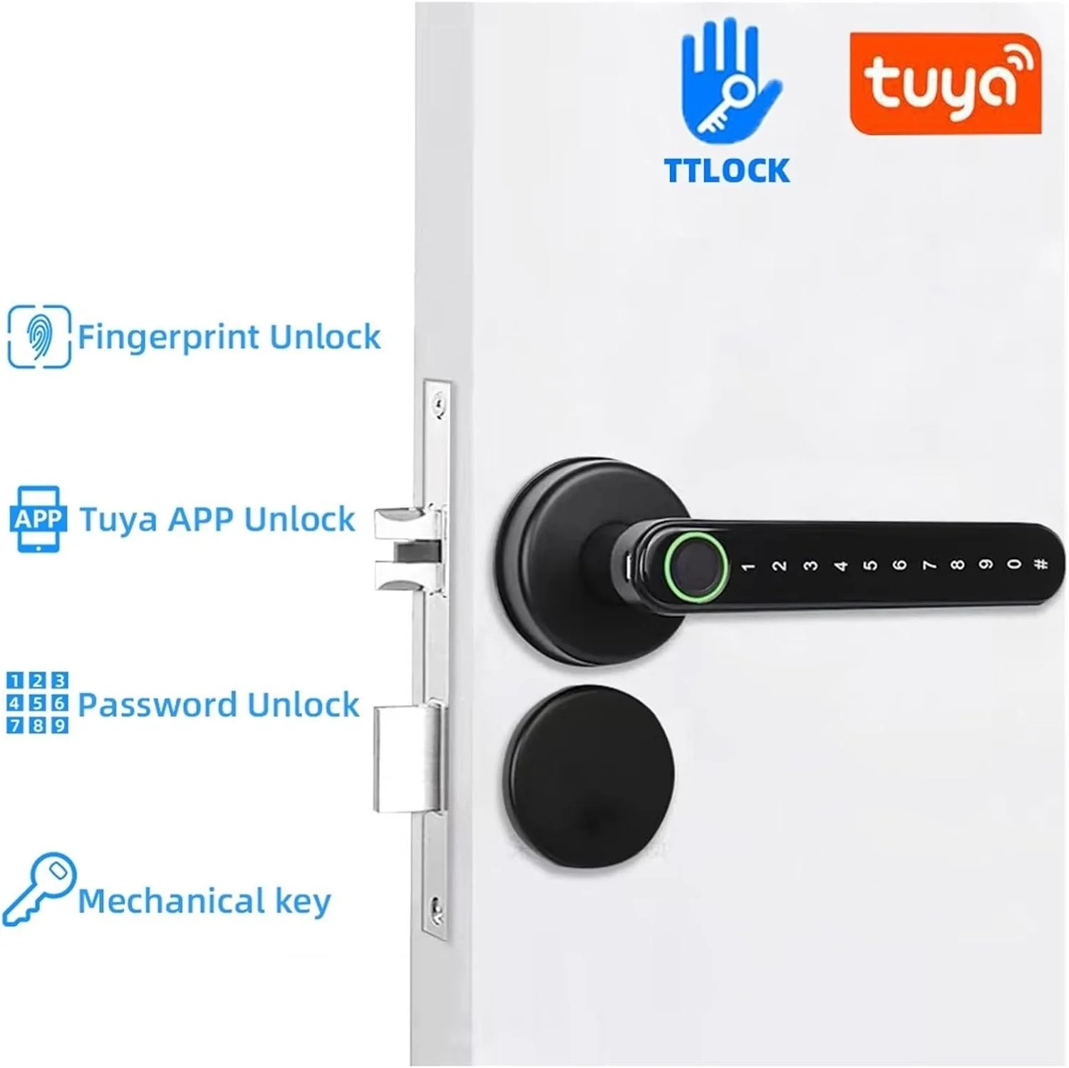 Electric Door Handle مقبض كهربائي للباب