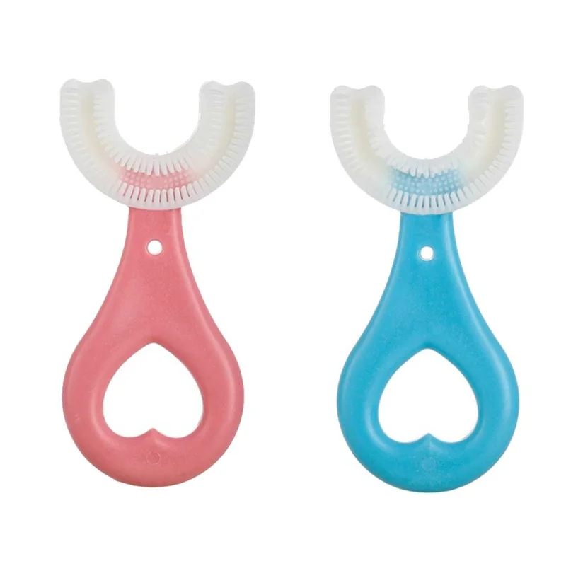 Kids ToothBrush U-Shaped - Heart U فرشاة أسنان للأطفال على شكل