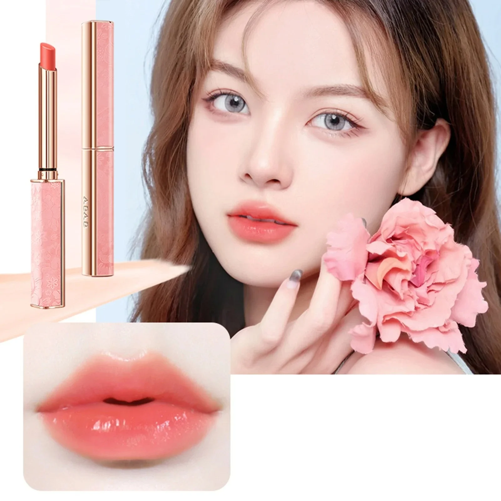 Warm Lipstick أحمر الشفاه دافئ متغير اللون