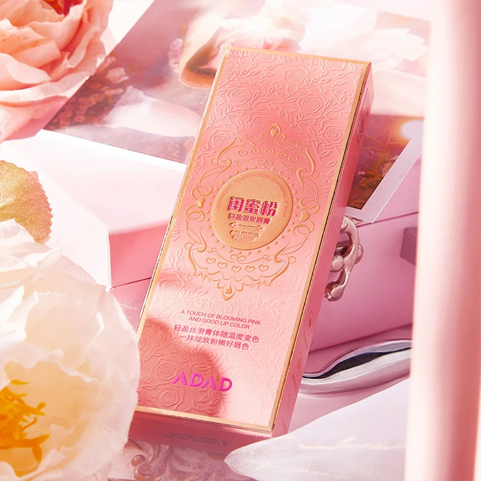 Warm Lipstick أحمر الشفاه دافئ متغير اللون