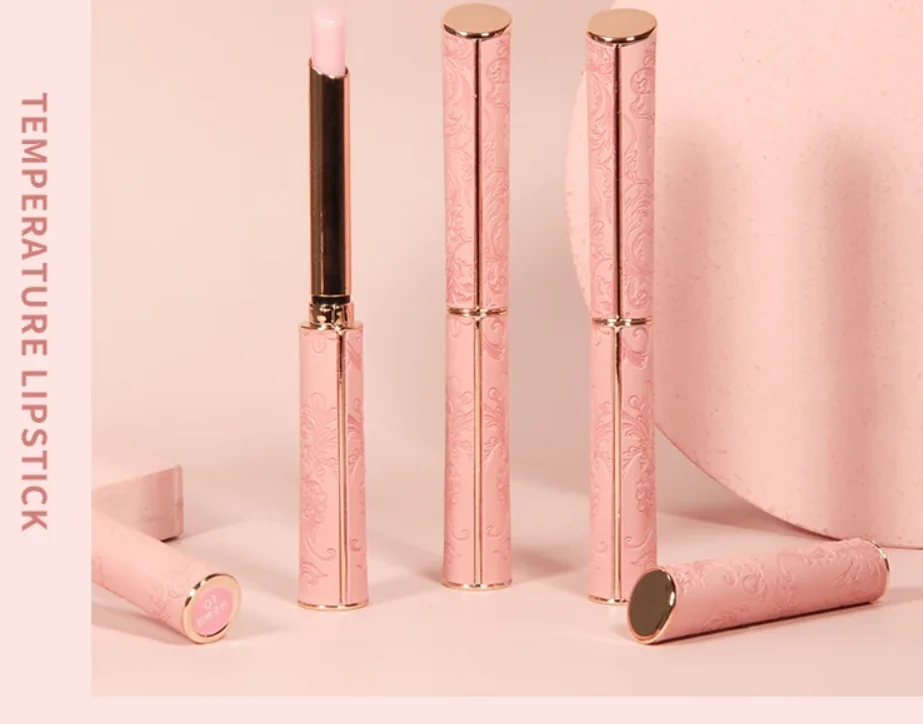 Warm Lipstick أحمر الشفاه دافئ متغير اللون