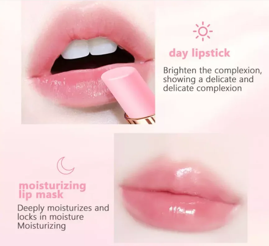 Warm Lipstick أحمر الشفاه دافئ متغير اللون
