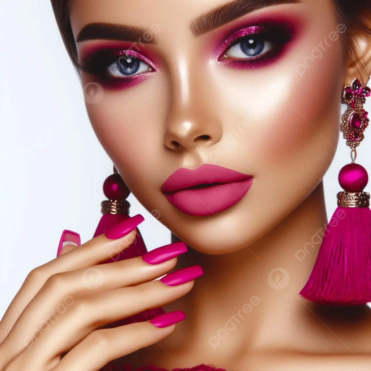 6 in 1 New Makeup Essentials Palette لوحة أساسيات المكياج الجديدة 6 في 1