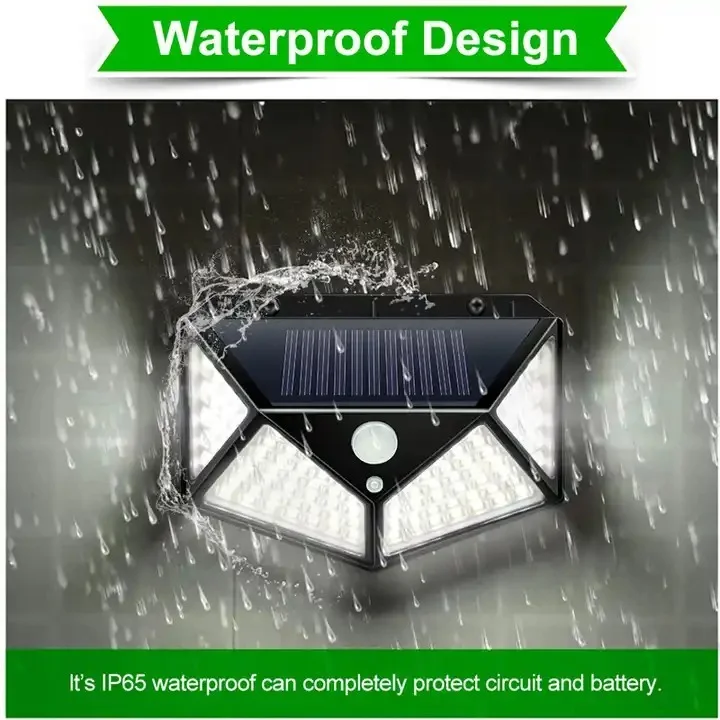 Solar Wall Light لمبة الحائط بالطاقة الشمسية
