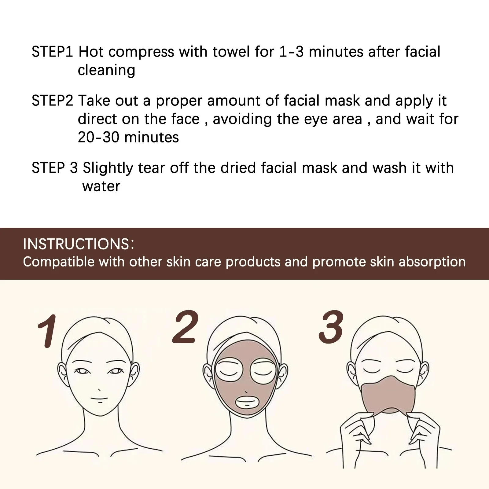 Face Peeling Mask قناع التقشير للوجه