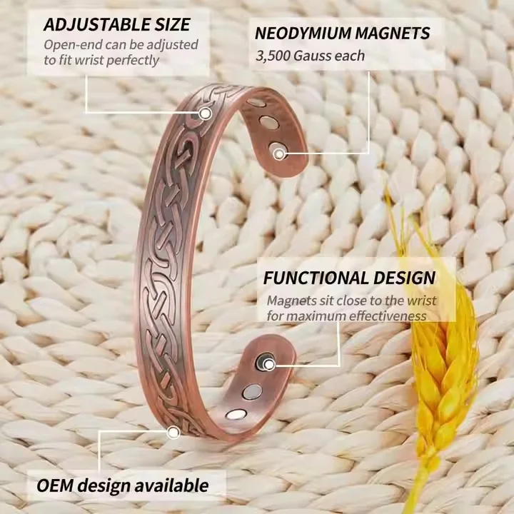 Magnetic Bracelet For Men سوار ميغناطيسي للرجال