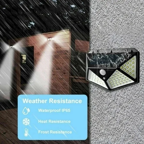 Solar Wall Light لمبة الحائط بالطاقة الشمسية