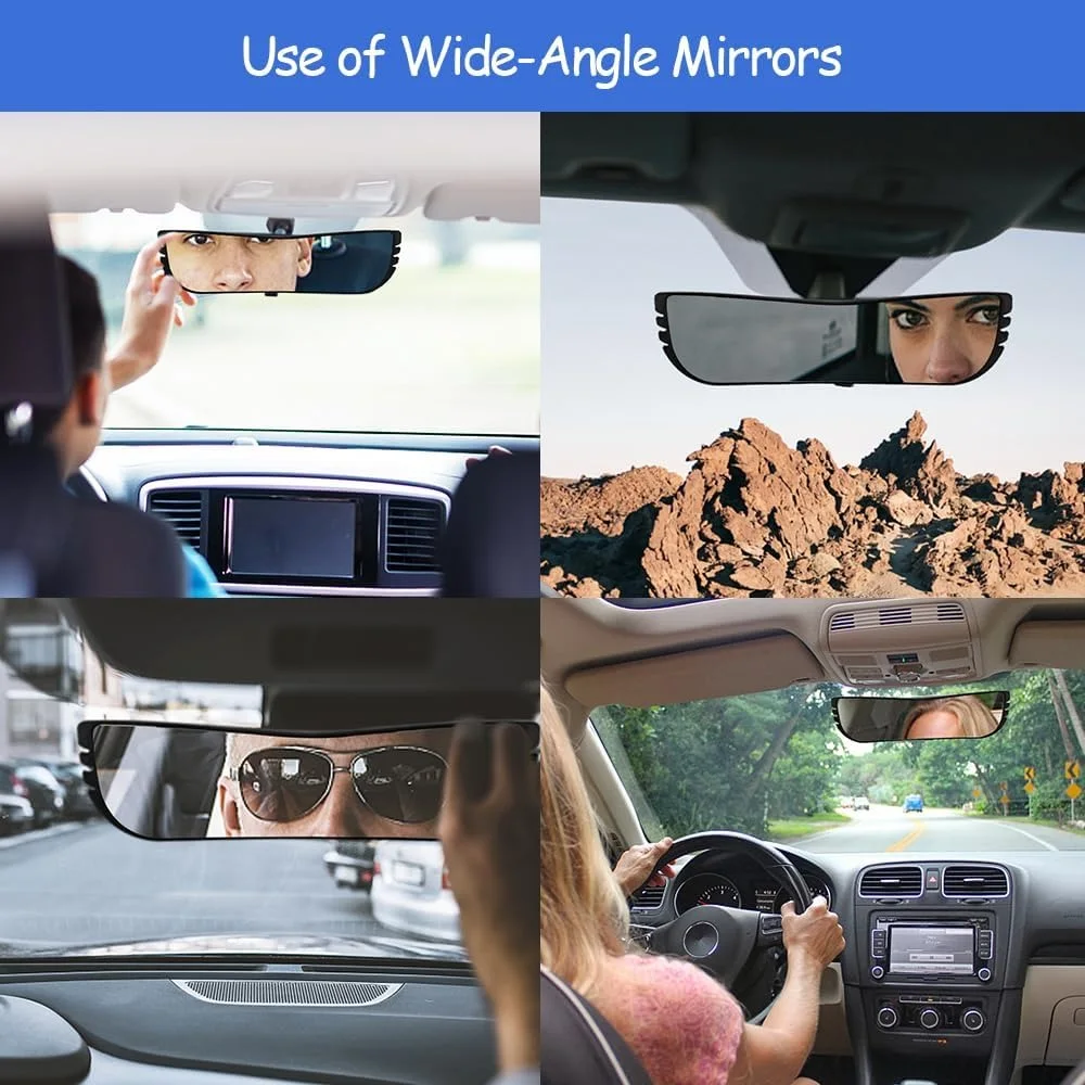 Car Rear View Mirror مرآة الرؤية الخلفية للسيارة