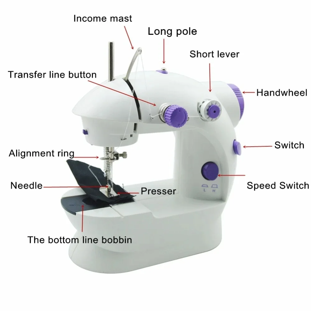 Sewing Machine آلة الخياطة المحمولة