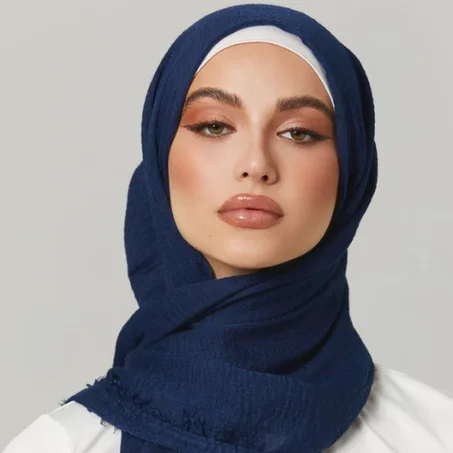 Cotton Crinkle Hijab - Believe