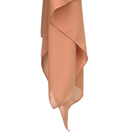 Premium Chiffon Hijab - Melon