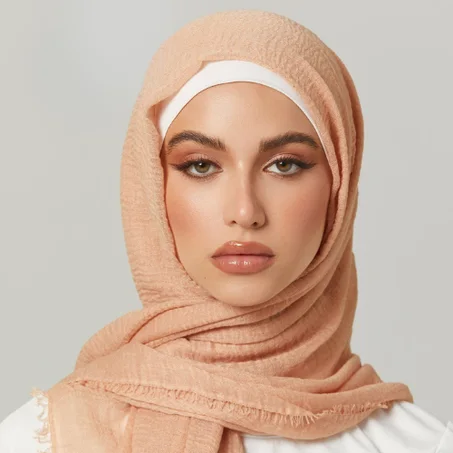 Cotton Crinkle Hijab - Health