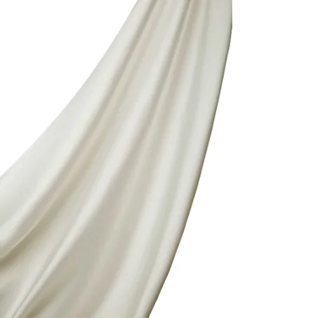 Satin Hijab - White