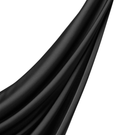 Satin Hijab - Black