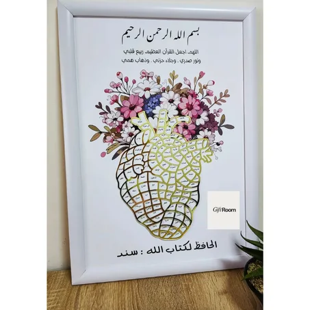 🤍✨ إطار تحفيزي لحفظ القرآن الكريم ✨🤍